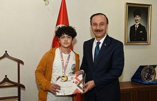 Suriyeli sporcu şampiyonluk sevincini Şanlıurfa...