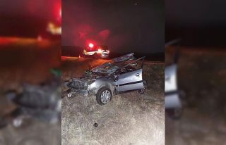 Takla atan aracın sürücüsü hayatını kaybetti