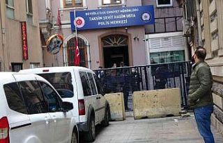 Taksim Şehit Haşim Usta Polis Merkezi’nde yangın...