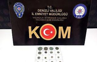 Tarihi eserleri satamadan yakalandı