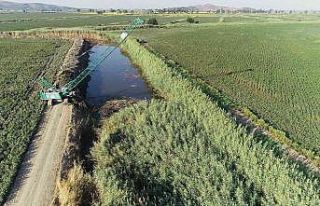 Tarım arazilerinin taşkınlardan korunması amacıyla...