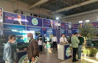 Tarım fuarında Manisa Büyükşehir standına büyük...