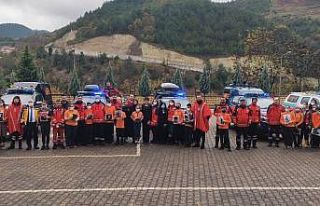 Tatbikat yapan UMKE ekipleri, 10 Kasım’da Atatürk’ü...