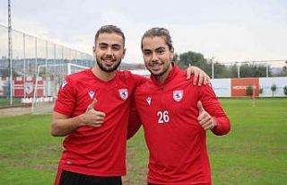 Tek yumurta ikizi gurbetçi futbolcular Samsunspor’da...