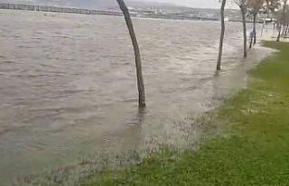 Tekirdağ tsunamiyi andıran görüntüler: Deniz...