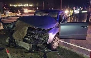 Tekirdağ’da feci kaza: 1 ölü, 3 yaralı