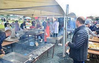 Terme’de hamsi festivali: 1,5 ton hamsi tüketildi