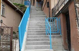 Terzibayırı Mahallesi’ne yeni merdiven