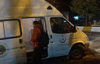 Test sonucunu beklemeden yola çıktı, korona virüse...