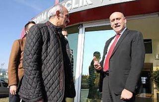 TFF ve hakem yöneticilerinden Öztürk’e ziyaret