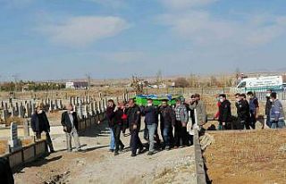 Tomarza Belediyespor yöneticisi son yolculuğuna...