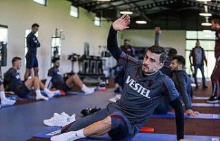 Trabzonspor salonda çalıştı
