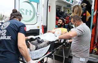 Tüfekle vuruldu, yarasını unutup basın mensuplarını...