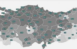 Turizm Kenti Antalya vaka sayısı en düşük 7 ilden...