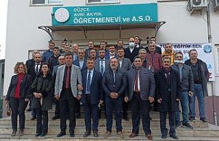 Türk Eğitim Sen Düzce Başkanı Yeşilyurt oldu
