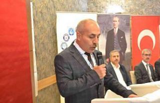Türk Eğitim-Sen şube başkanlığında Yusuf Kenan...