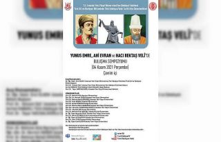 Türk kültürünün edebî büyükleri sempozyumla...
