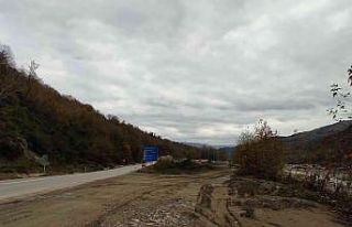 Türkeli-Ayancık yolu İkisu bölgesinde köprü...