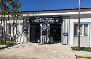 Türkiye’nin ilk çocuk adalet merkezi Erzurum’da...