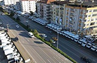 Türkiye’nin minibüs piyasasına yön veren ilçede...