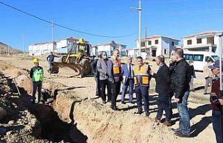 Tutşi Ergani Orhan Doğan Caddesini denetledi