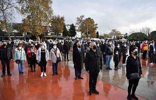 Tuzla’da 10 Kasım Atatürk’ü anma günü dolayısıyla...