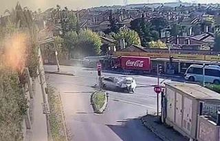 Tuzla’da baba ve oğulun öldüğü feci kaza kamerada