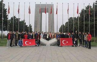 Üniversite öğrencileri tarihe yolculuk yaptı