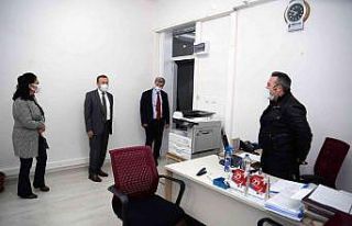 Üniversite yönetiminden personele motivasyon ziyareti