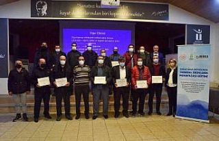 Üreticilere tarımsal ürünlerin muhafazası anlatıldı