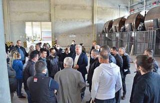 Uşak’ın ‘Büyükbaş Deri İşleme’ projesinde...