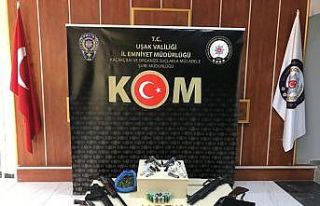 Uşak’ta 220 polisle şafak operasyonu