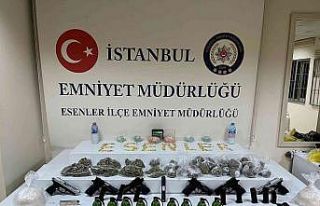Uyuşturucu operasyonunda 9 adet el bombası ele geçirildi