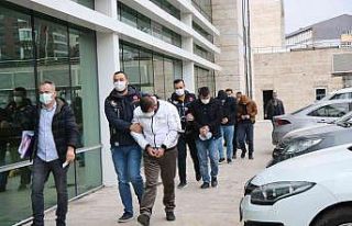Uyuşturucudan gözaltına alınan 6 kişi adliyede