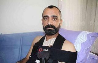 Üzerine 10’uncu kattan kadın düşen adam, hastaneden...