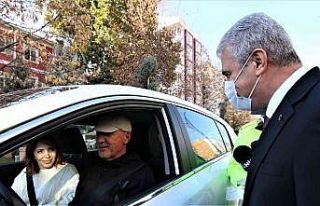 Vali Akın’dan sürücülere bilgilendirme