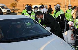 Vali Bilmez’den trafik denetimi