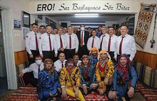 Vali Çelik yaren gecesine misafir oldu