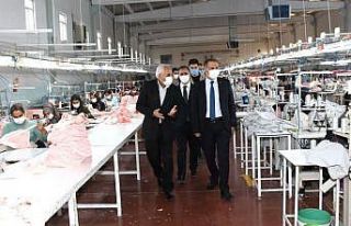 Vali Çuhadar, Adıyaman OSB’deki sanayi tesislerini...