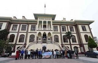 Vali Karadeniz, ‘Şehrim Benim Evim Projesi’ öğrencileriyle...