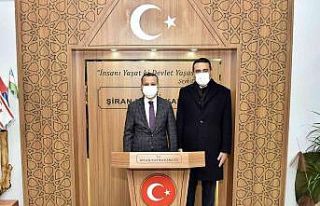Vali Taşbilek Şiran ilçesinde incelemelerde bulundu