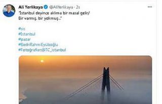 Vali Yerlikaya’dan masalsı sis paylaşımı