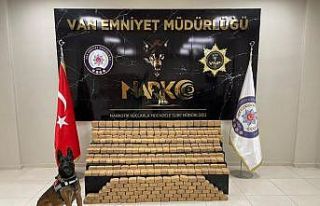 Van’da 557 kilo 350 gram eroin ele geçirildi
