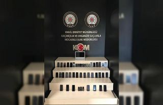 Van’da gümrük kaçağı malzemeler ele geçirildi