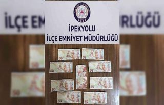 Van’da sahte para ele geçirildi