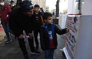 Vatandaşlara broşürlü balık uyarısı