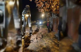 Vatandaşları için gece boyu ekiplerin başında...