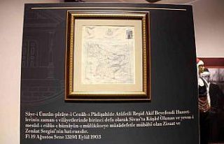 Viyana’da basıldı,117 yıllık ipek harita Sivas’ta...