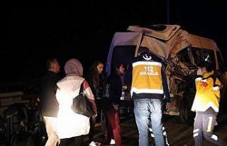 Wushu Şampiyonası’na gelen sporcular kazada dehşeti...