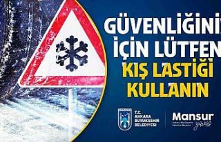 Yaklaşan kış mevsimi öncesi sürücülere kış...